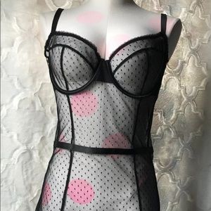 Victoria’s Secret chemise garter